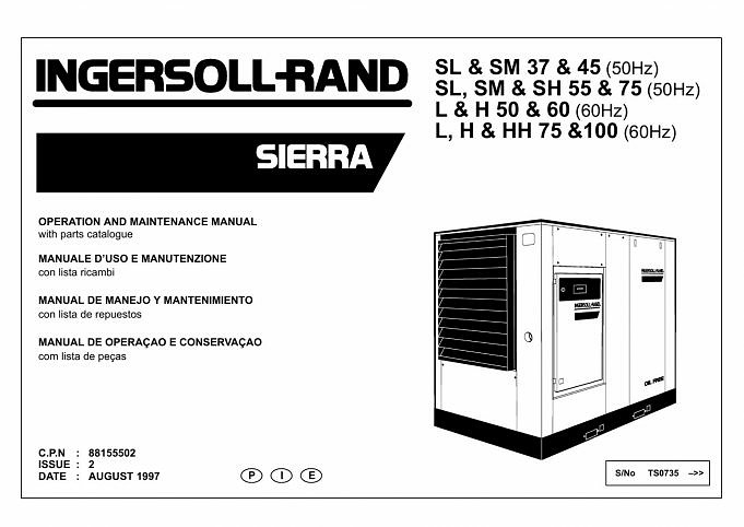 Ricambi, Manuali, Supporto E Informazioni Per Compressori D'aria Ingersoll Rand T-30